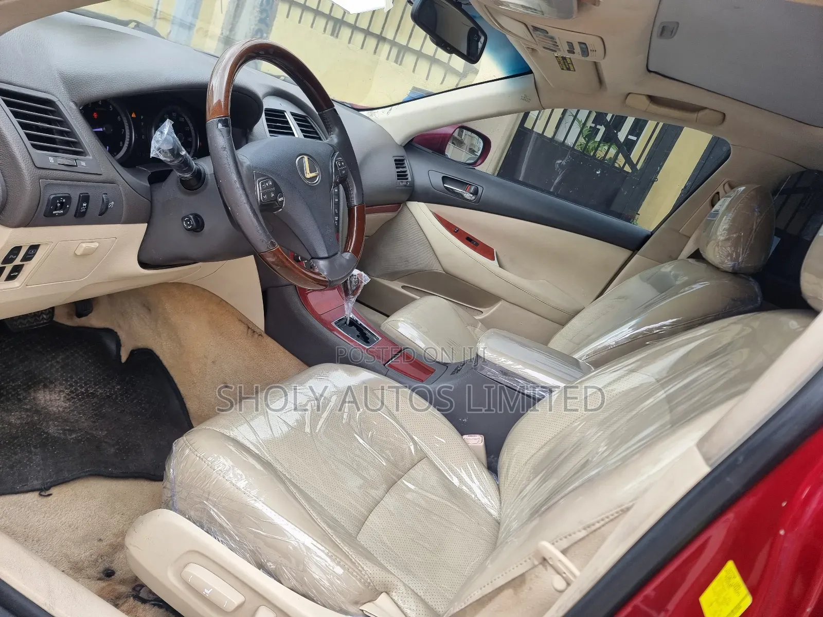 Lexus ES 350 2011 Red