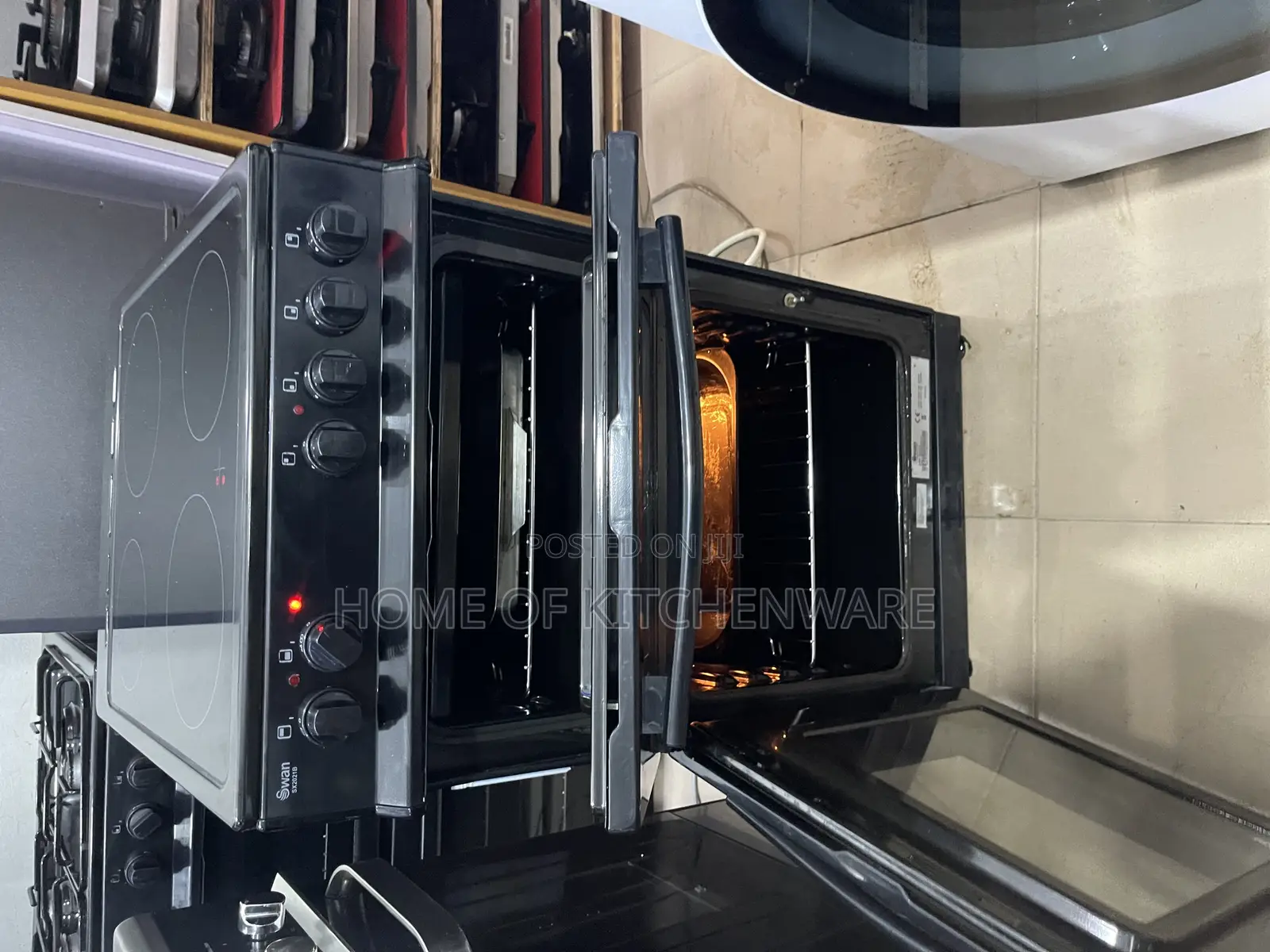 4burner 50by50 Electric Cooker With Oven and Grill