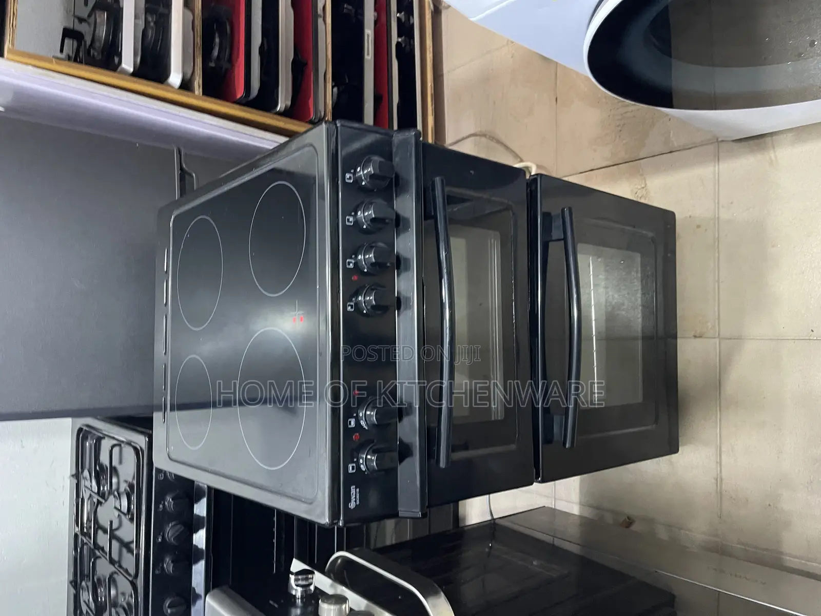 4burner 50by50 Electric Cooker With Oven and Grill
