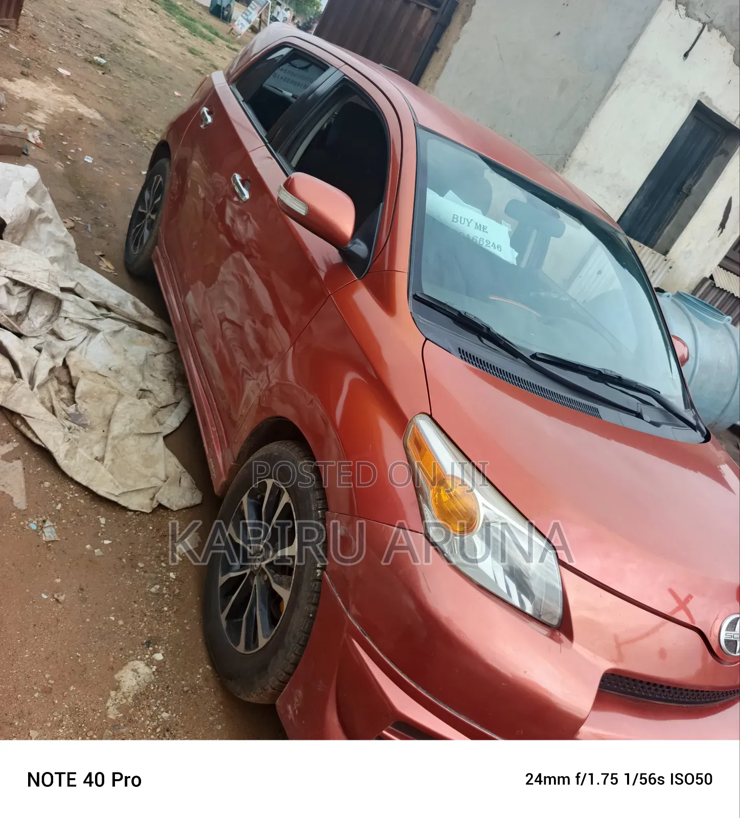 Scion xD Base 2008 Orange