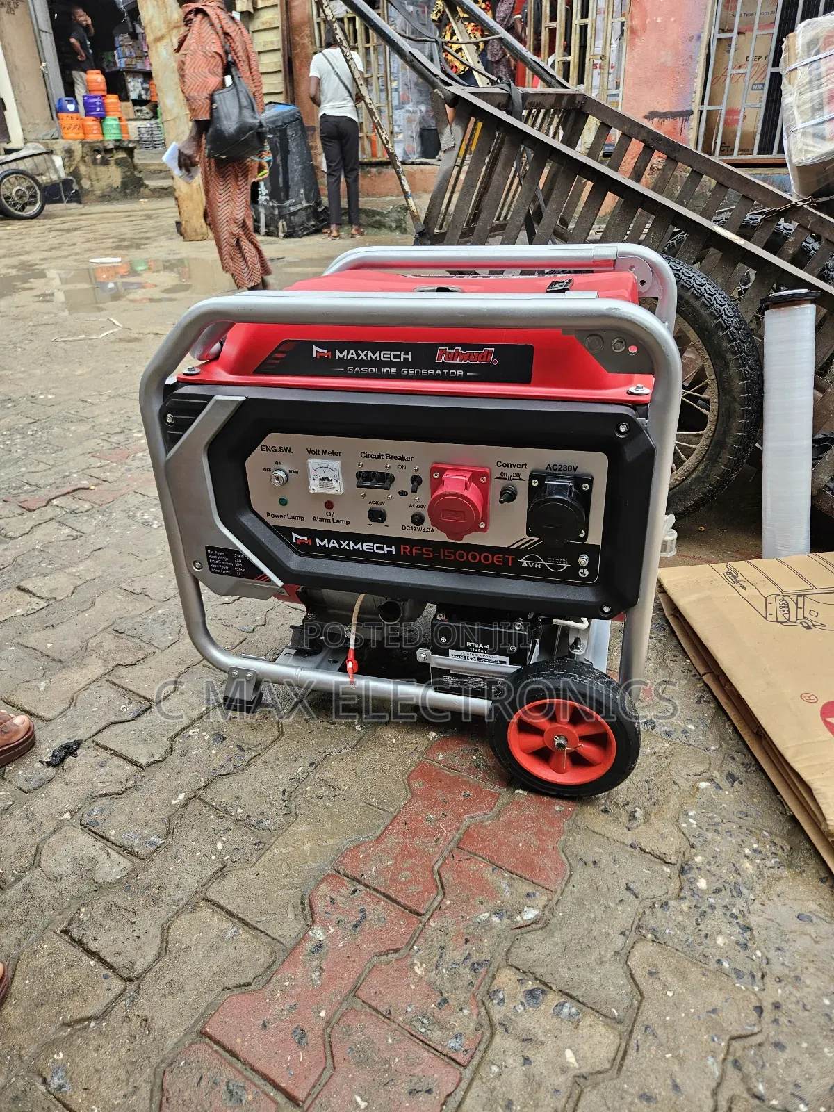 Maxmech 12kva Petorl Generator Three Face 100%Copper Wire