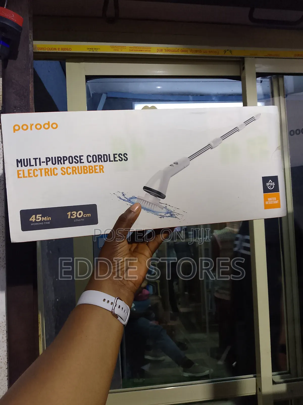 Porodo Multi Purpose Cordless Electric Scrubber