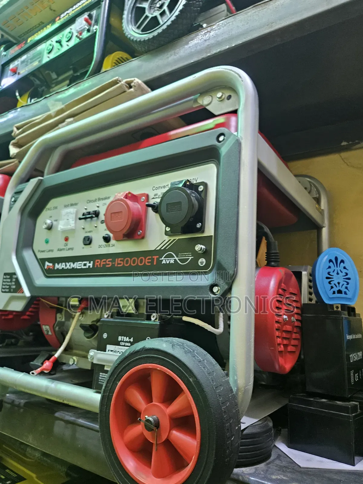 Maxmech 12kva Petorl Generator Three Face 100%Copper Wire