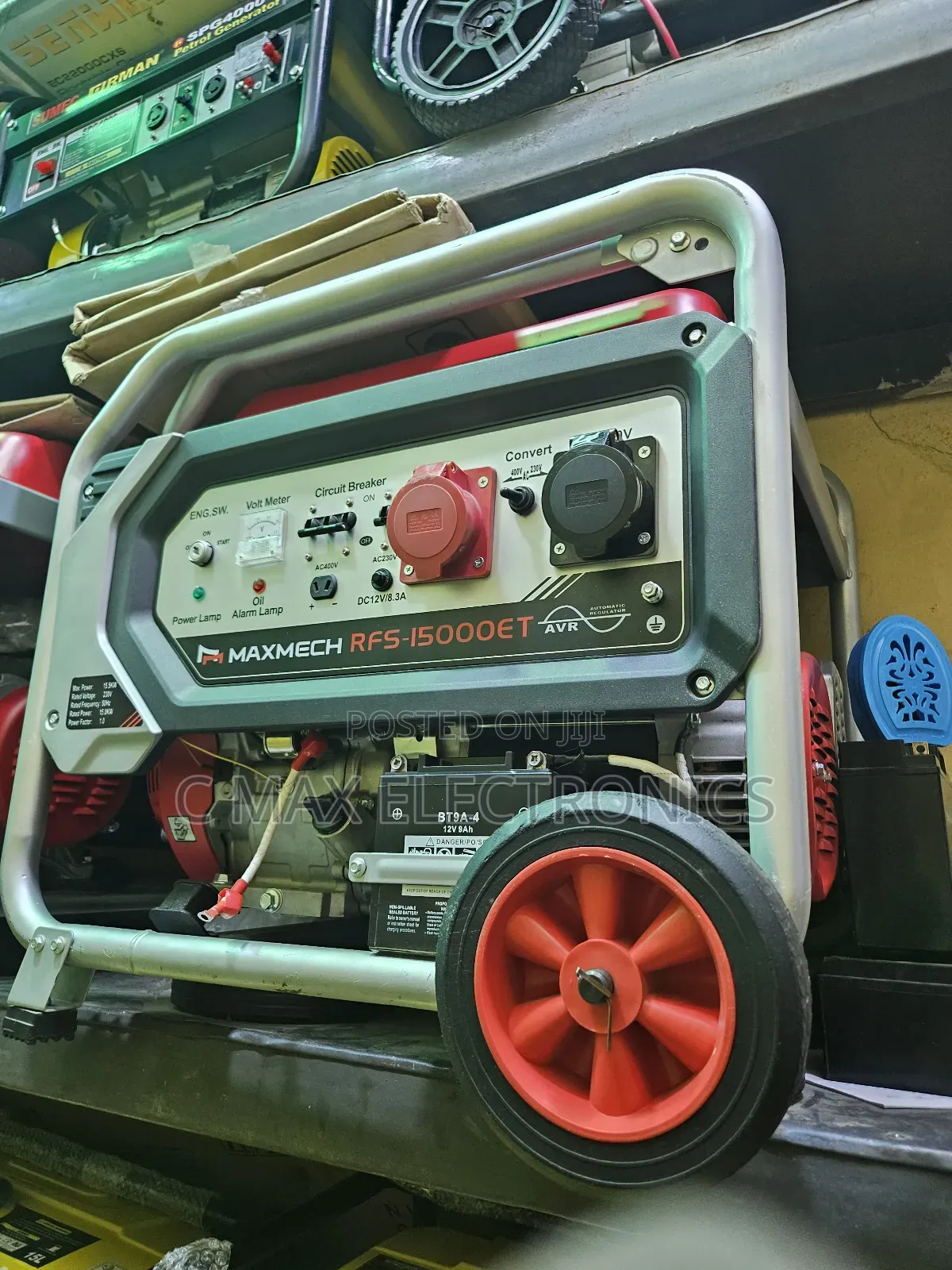 Maxmech 12kva Petorl Generator Three Face 100%Copper Wire