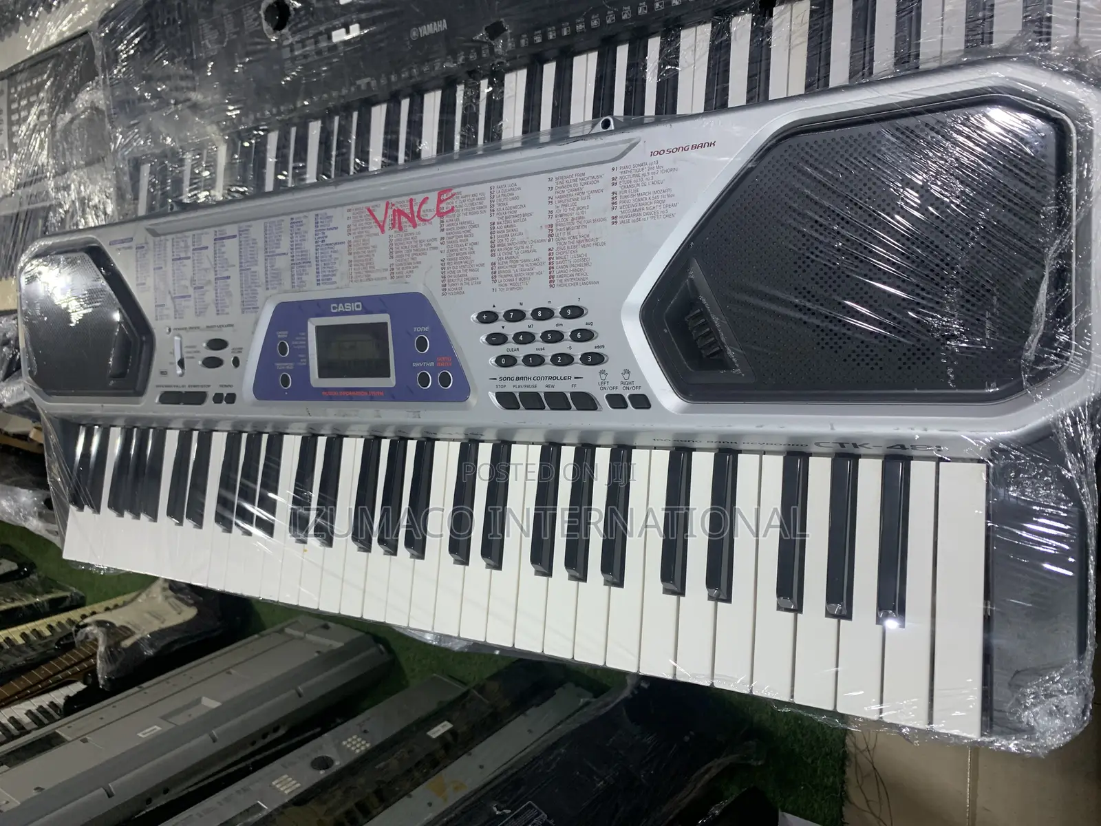 Durable Portable Casio Ctk481 Learners Keyboard