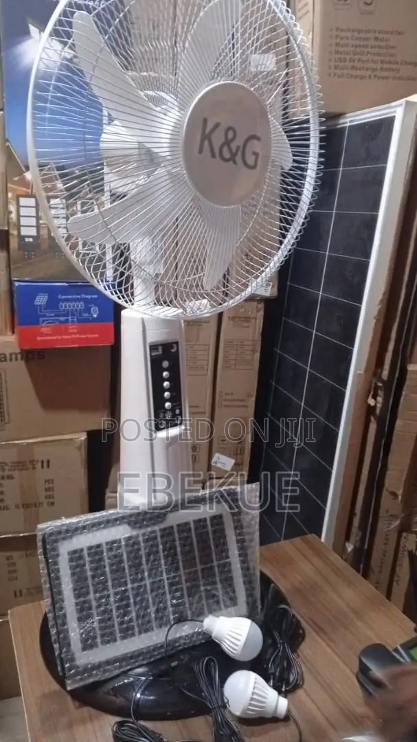 K G Rechargeable Fans