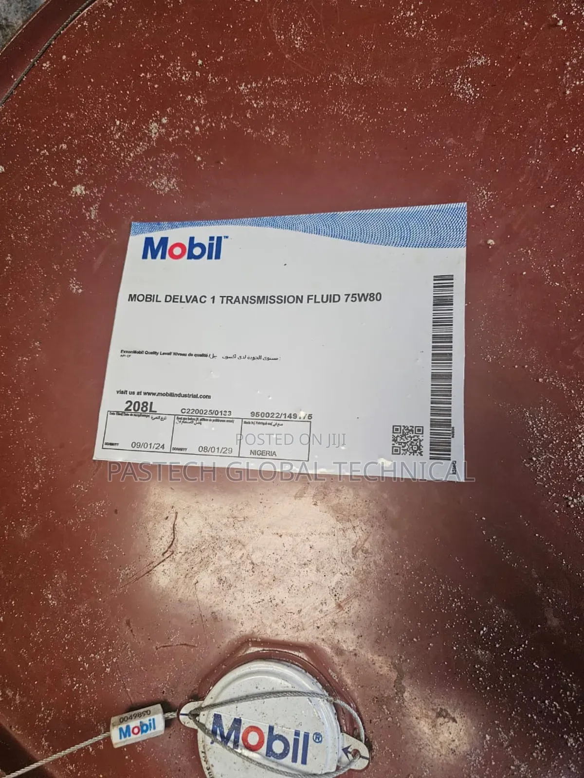 Mobil/ Delvac 1 Transmission Fluid 75w-80 Drum