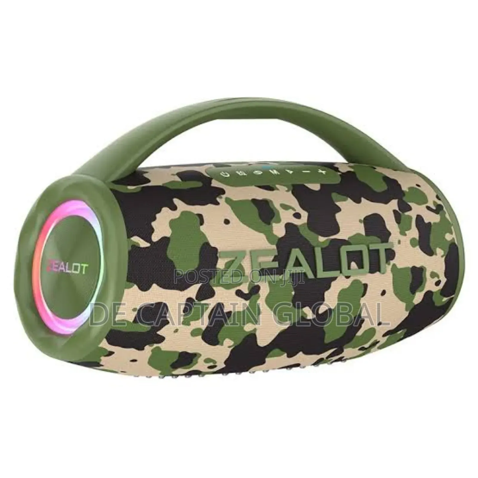80w Super Bass Bluetooth Speaker With 16000mah Battery S97 Camo