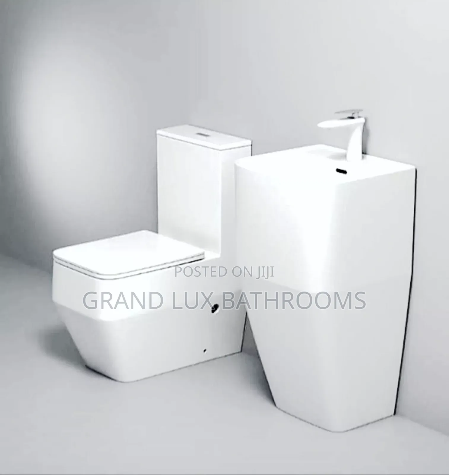Luxury Executive Toilet and Basin Combo