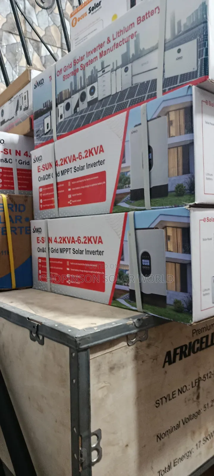 Solar Energy Sako Hybrid Inverter 6.2kva/48votts
