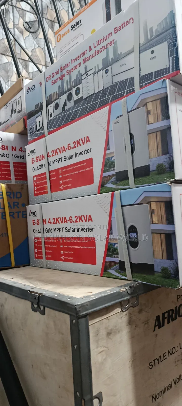 Solar Energy Sako Hybrid Inverter 6.2kva/48votts