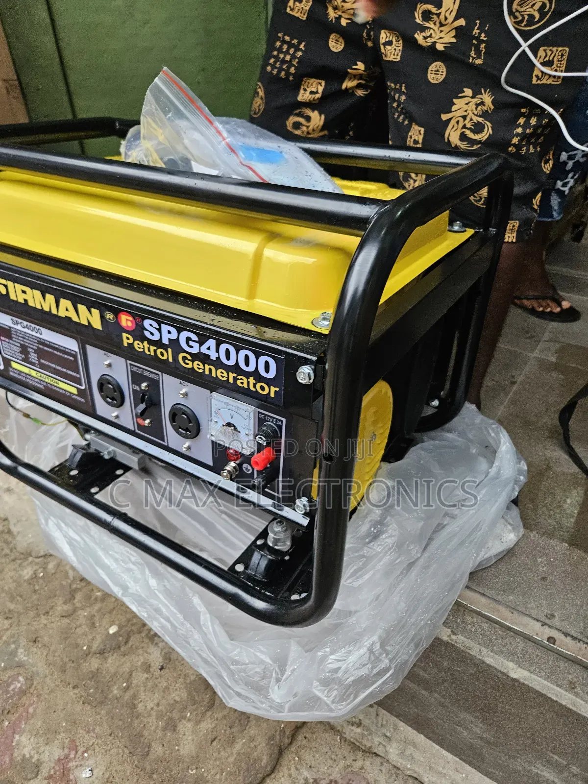 Firman 4.5kva Petorl Generator 100%Copper
