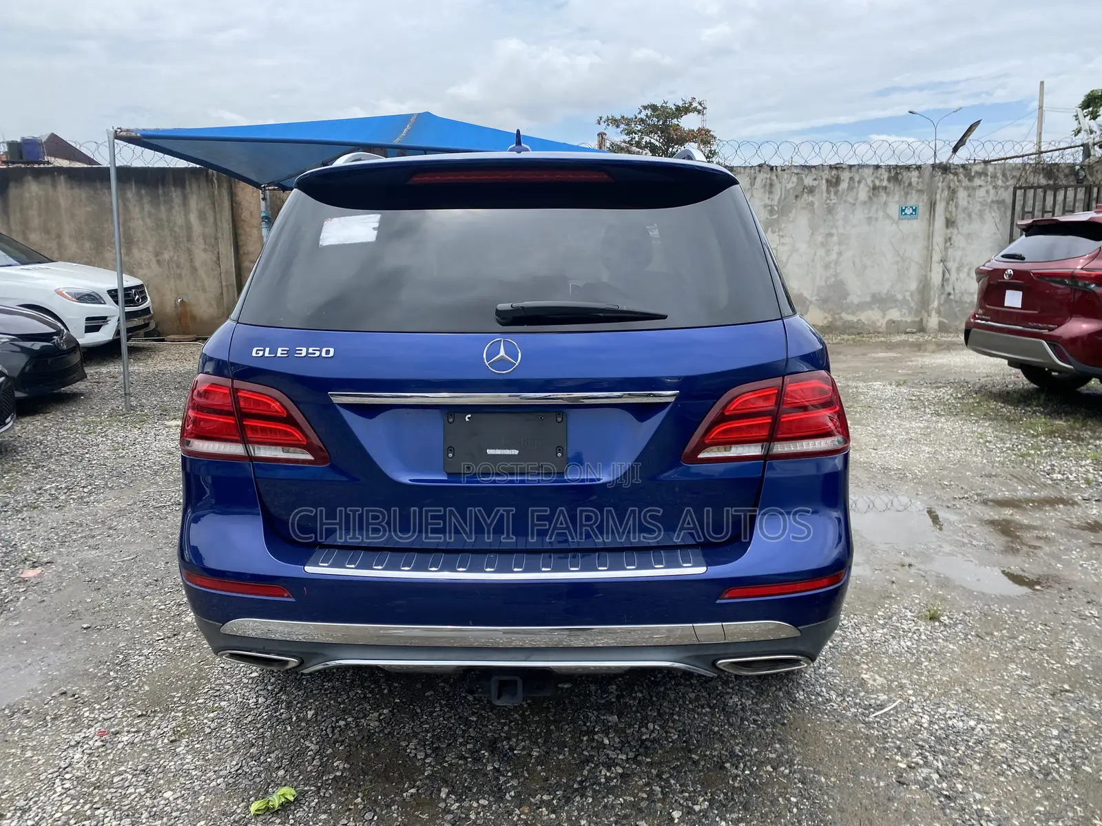 Mercedes-Benz GLE-Class GLE 350d 4MATIC 2017 Blue