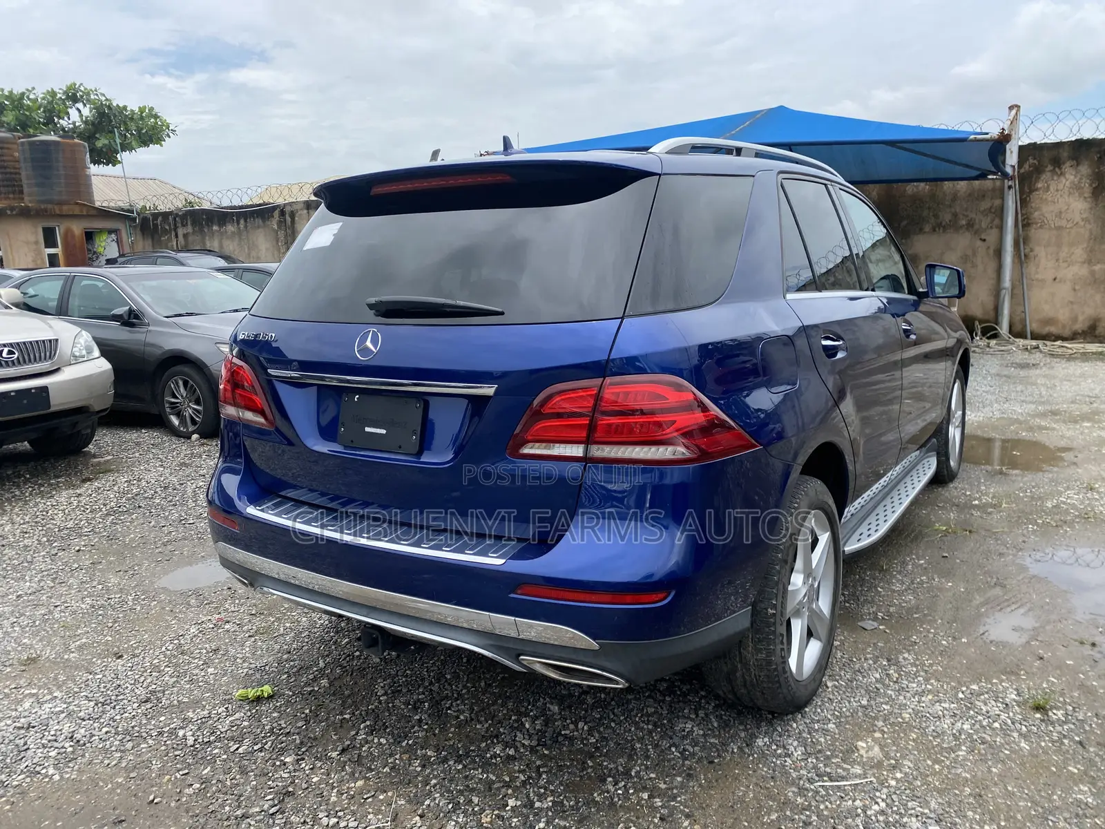 Mercedes-Benz GLE-Class GLE 350d 4MATIC 2017 Blue