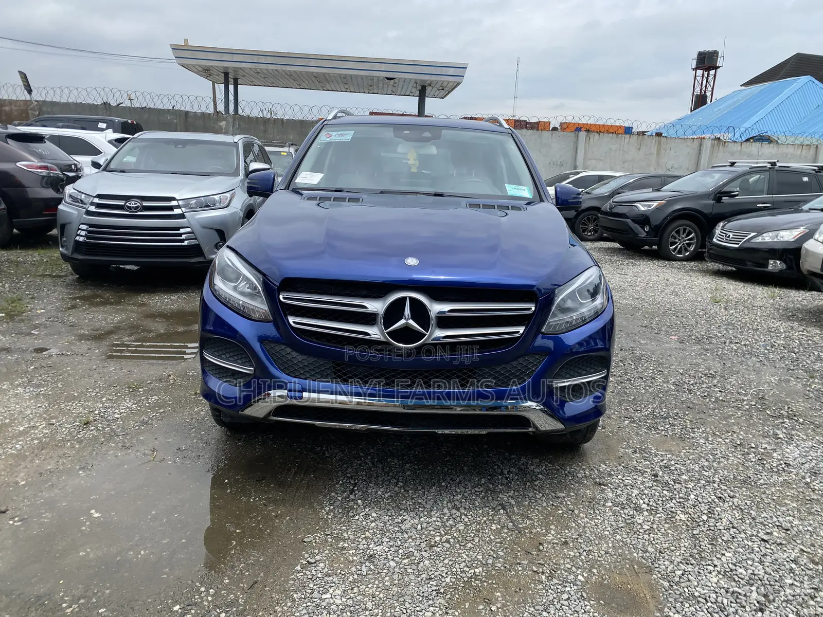 Mercedes-Benz GLE-Class GLE 350d 4MATIC 2017 Blue