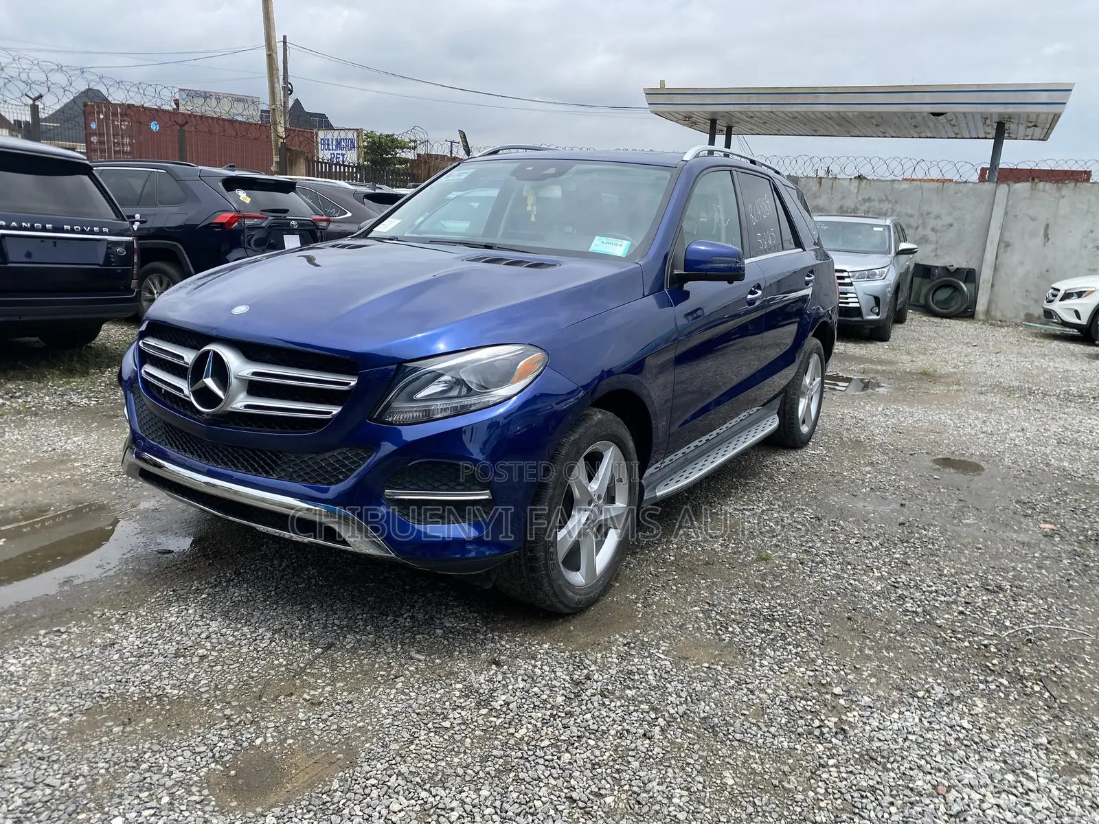 Mercedes-Benz GLE-Class GLE 350d 4MATIC 2017 Blue