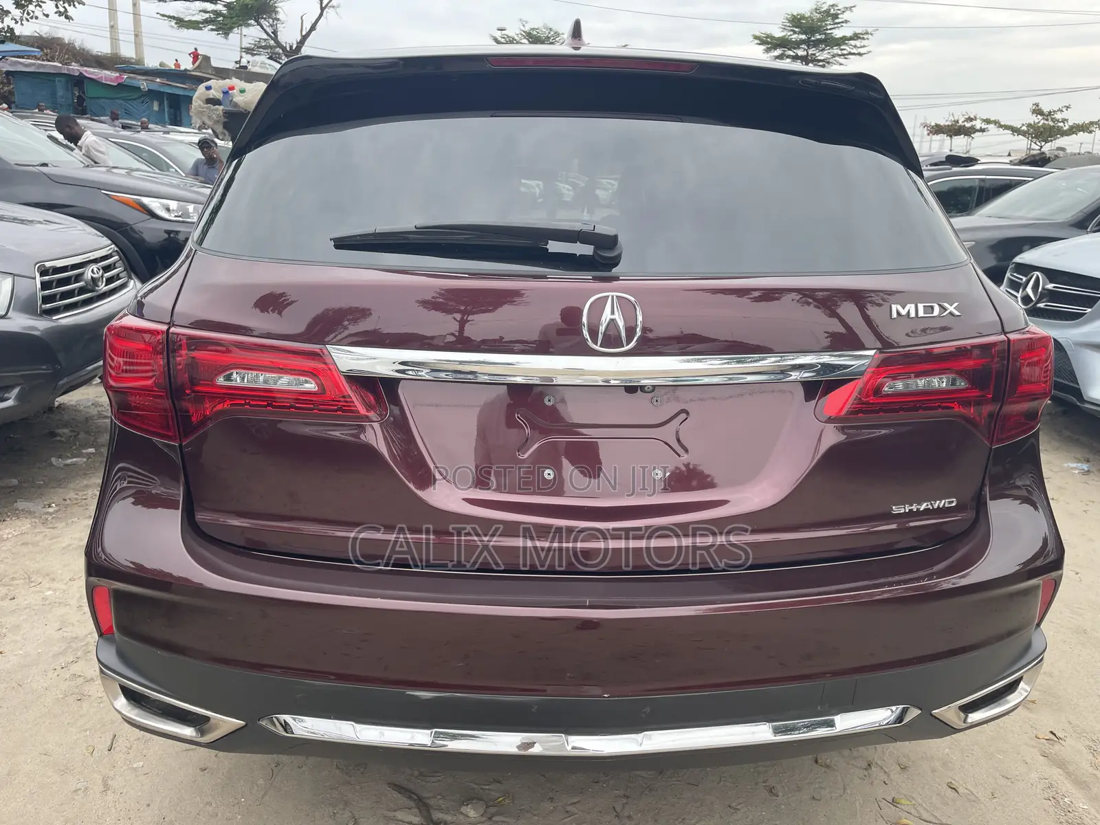Acura MDX 2018 Red