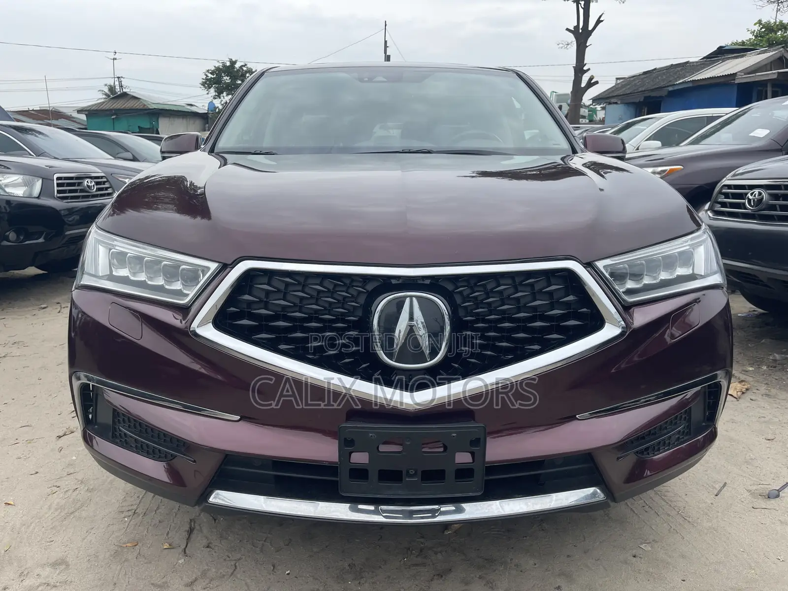 Acura MDX 2018 Red