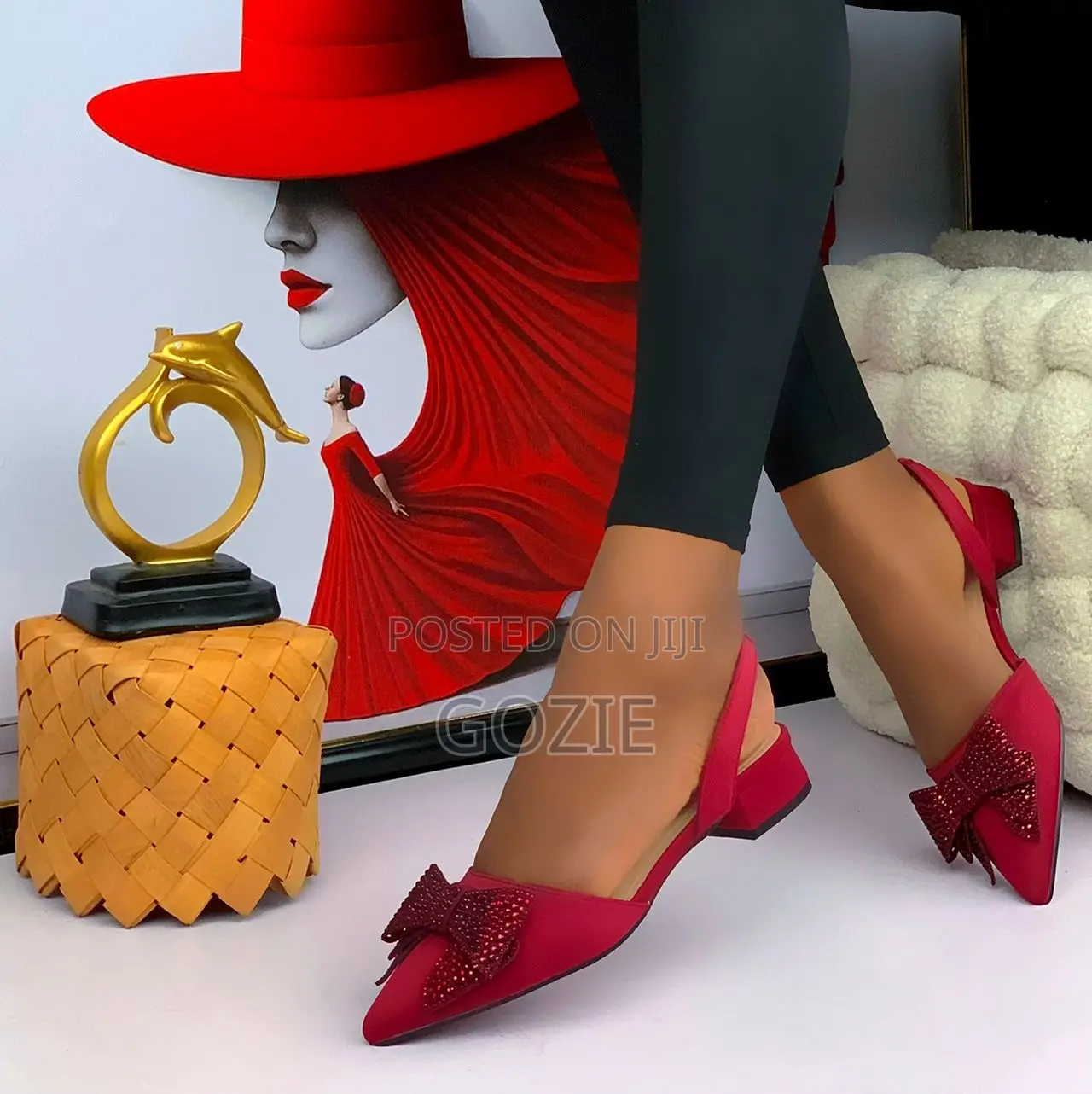 Beautiful Low Heel Slingback