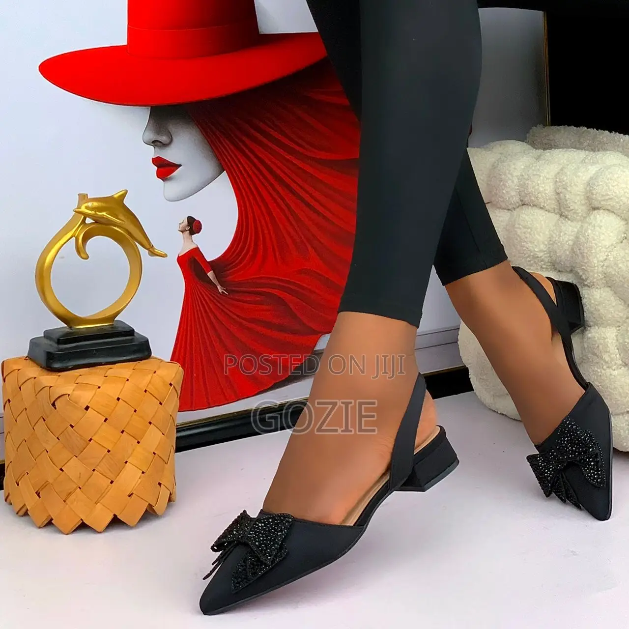 Beautiful Low Heel Slingback
