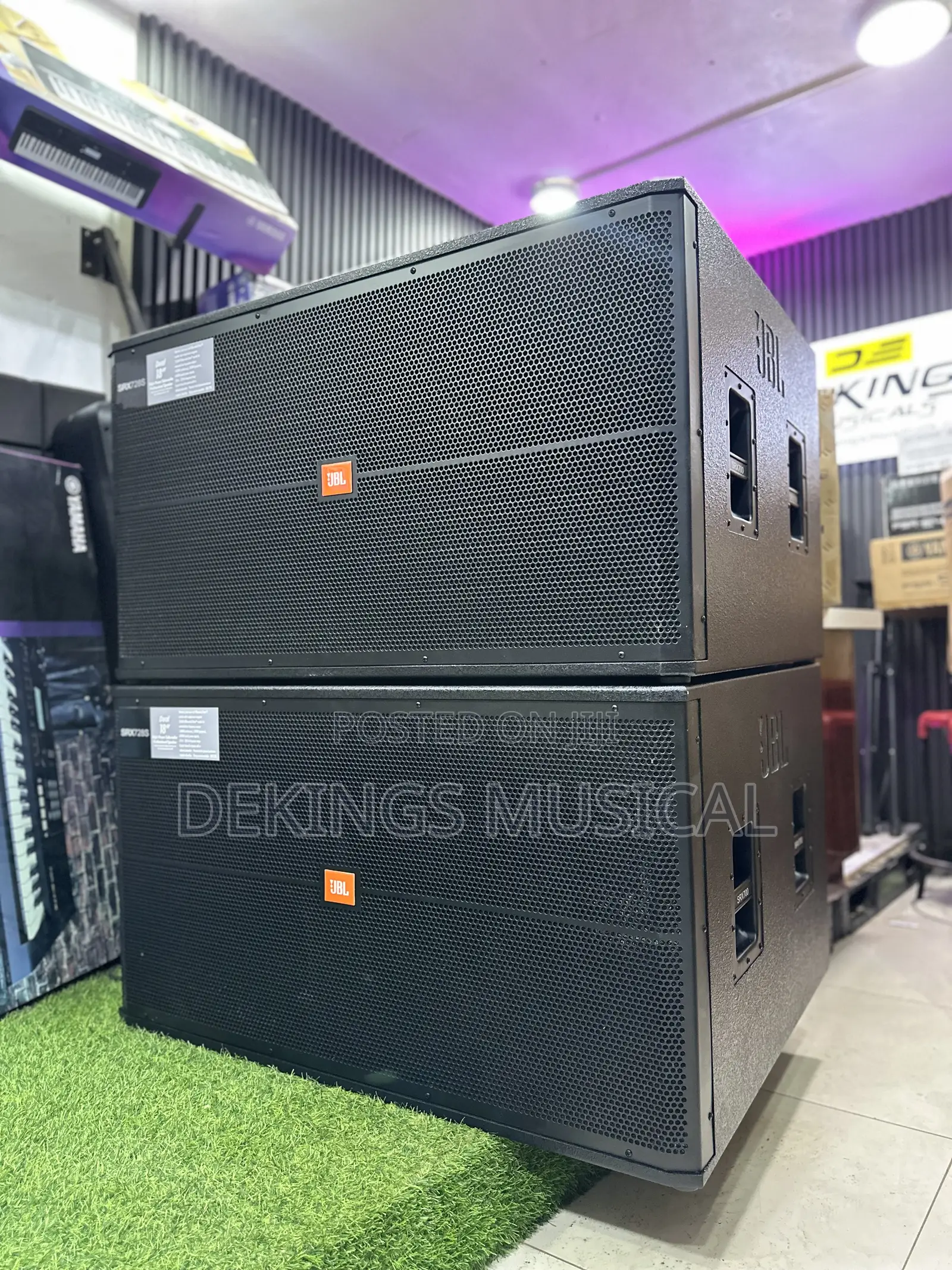 JBL Srx728s Double Sub-Woofer Dual 18 Inches Speaker Pair