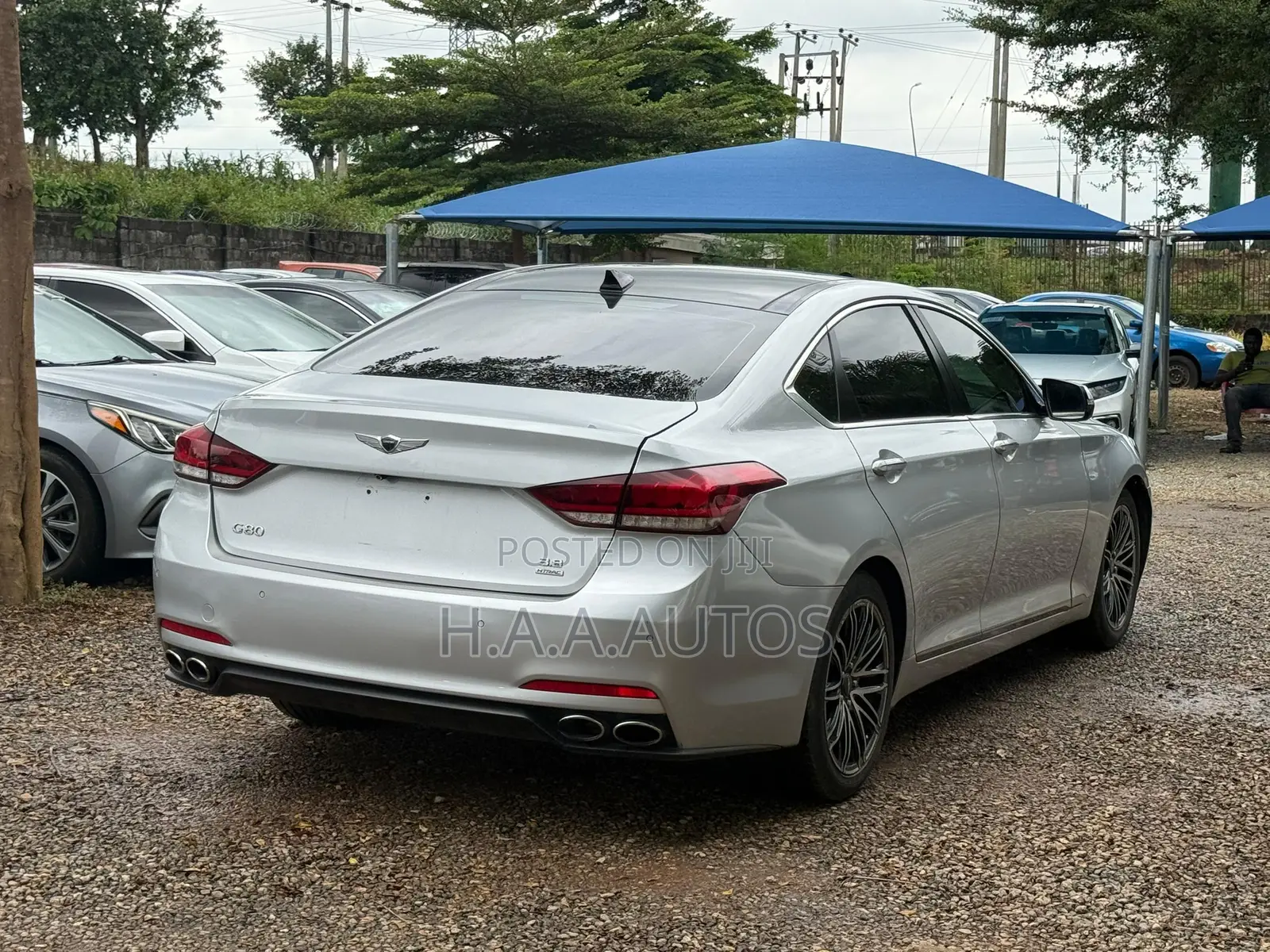 Genesis G80 3.8 2017 Silver