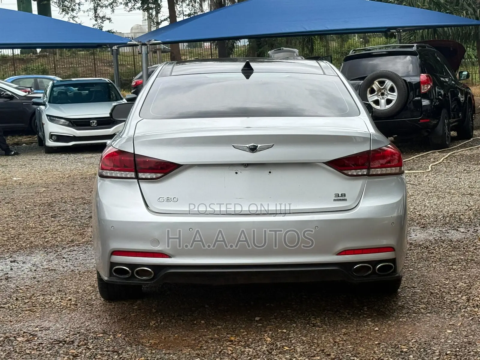 Genesis G80 3.8 2017 Silver