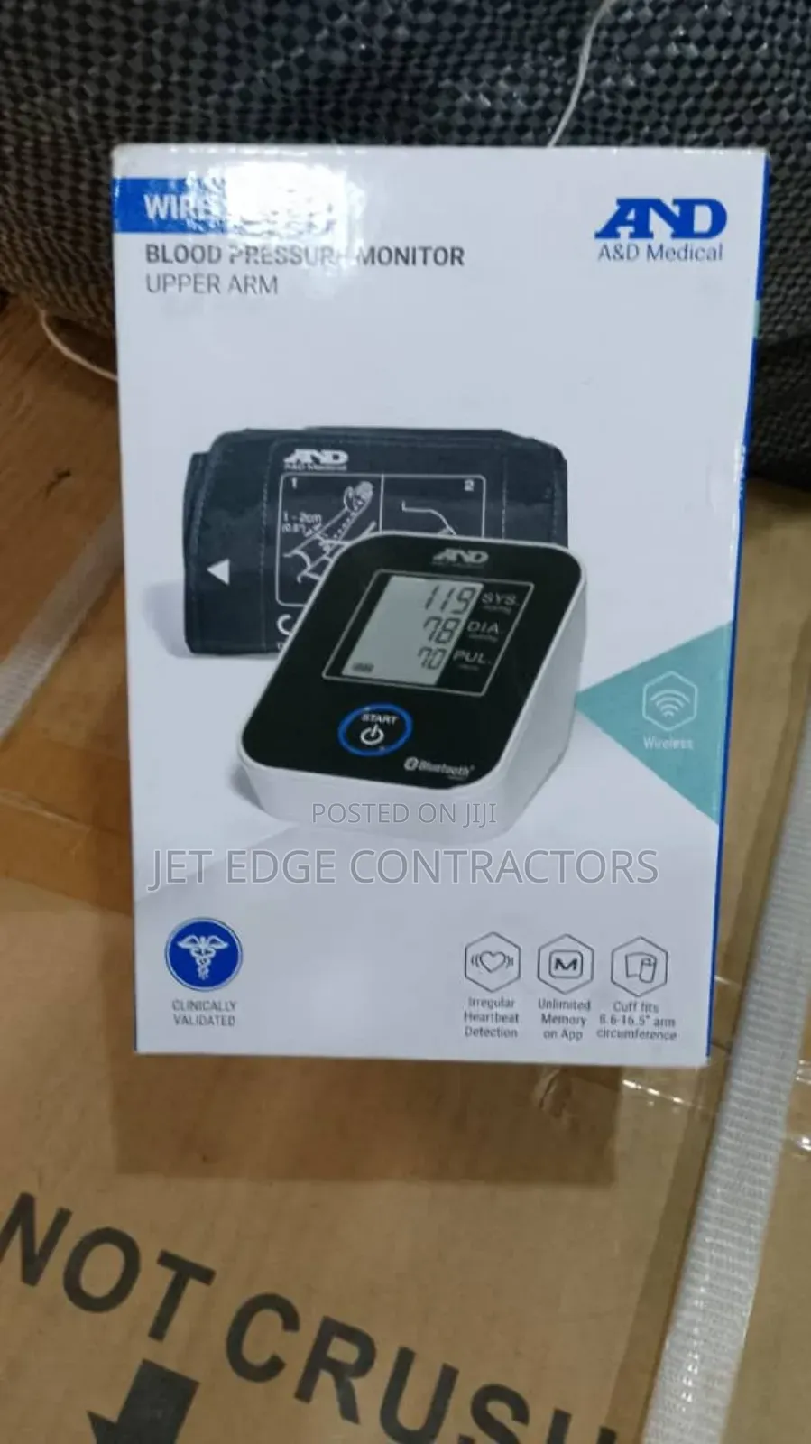 A D Wireless Blood Pressure Monitor