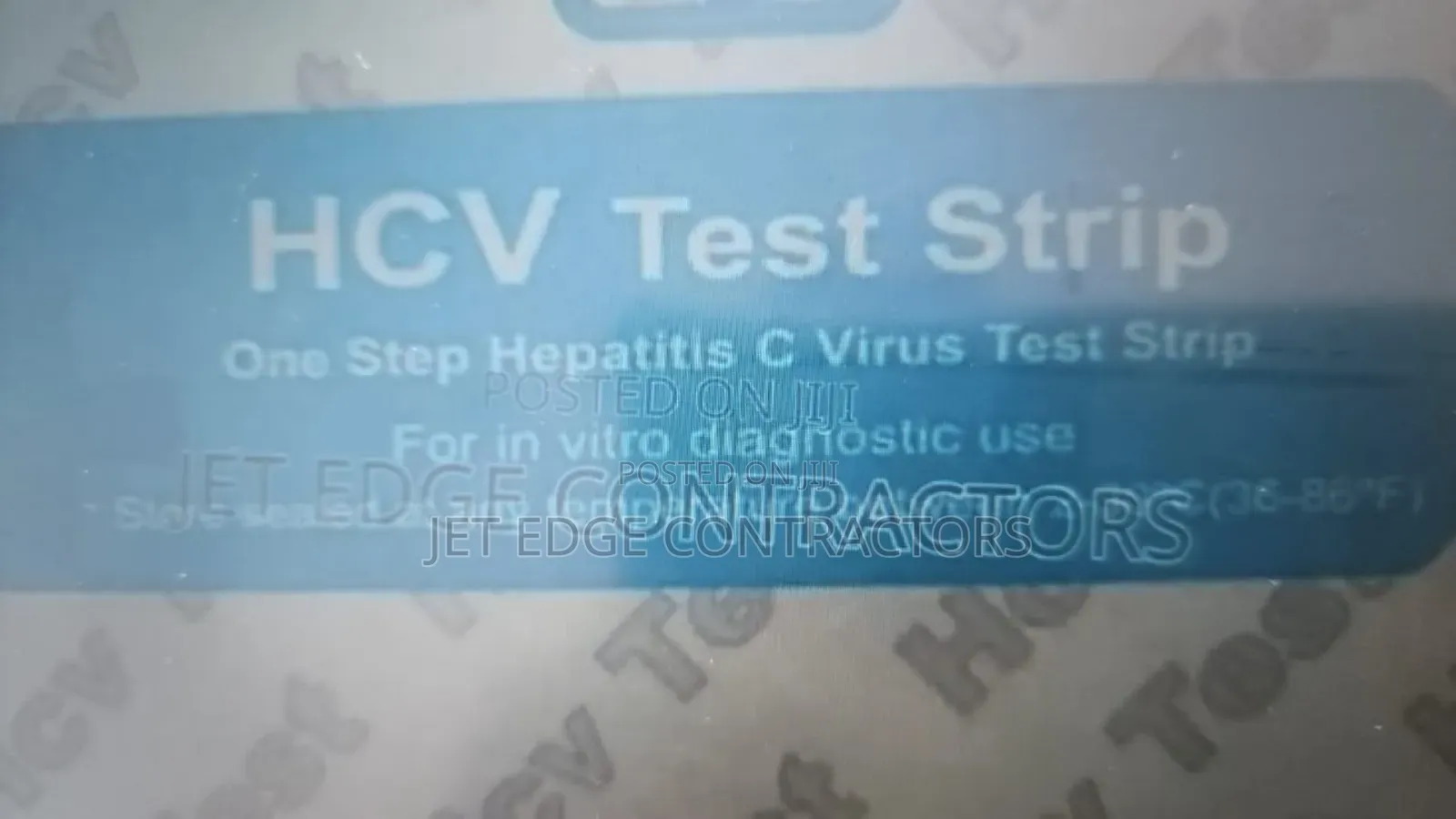 Hepatitis C RDT