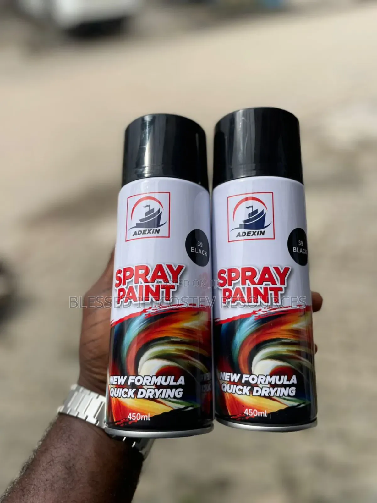 Spray Paint Red