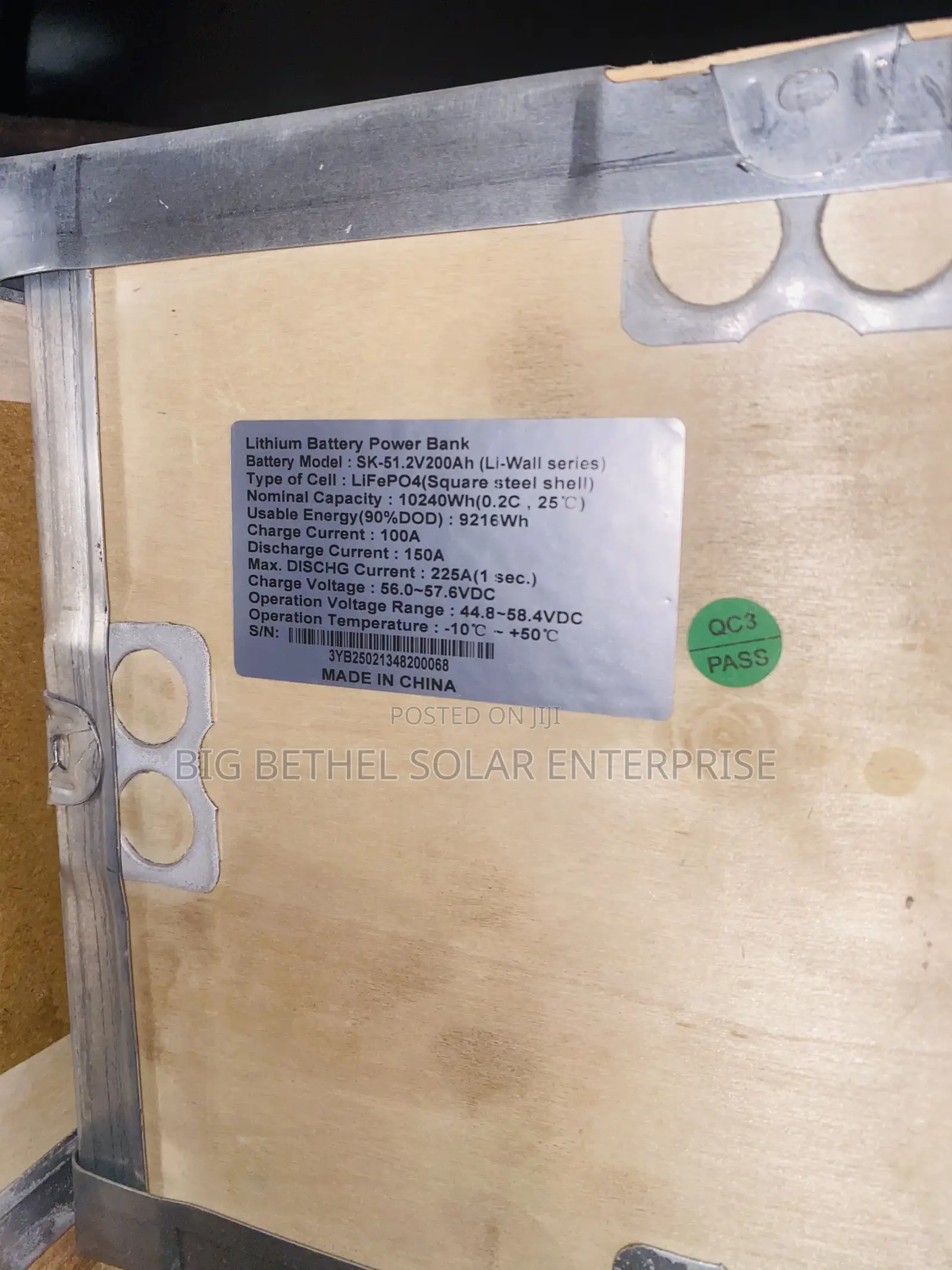 Sako 5kwh 24v 200ah Solar Lithium Iron Battery