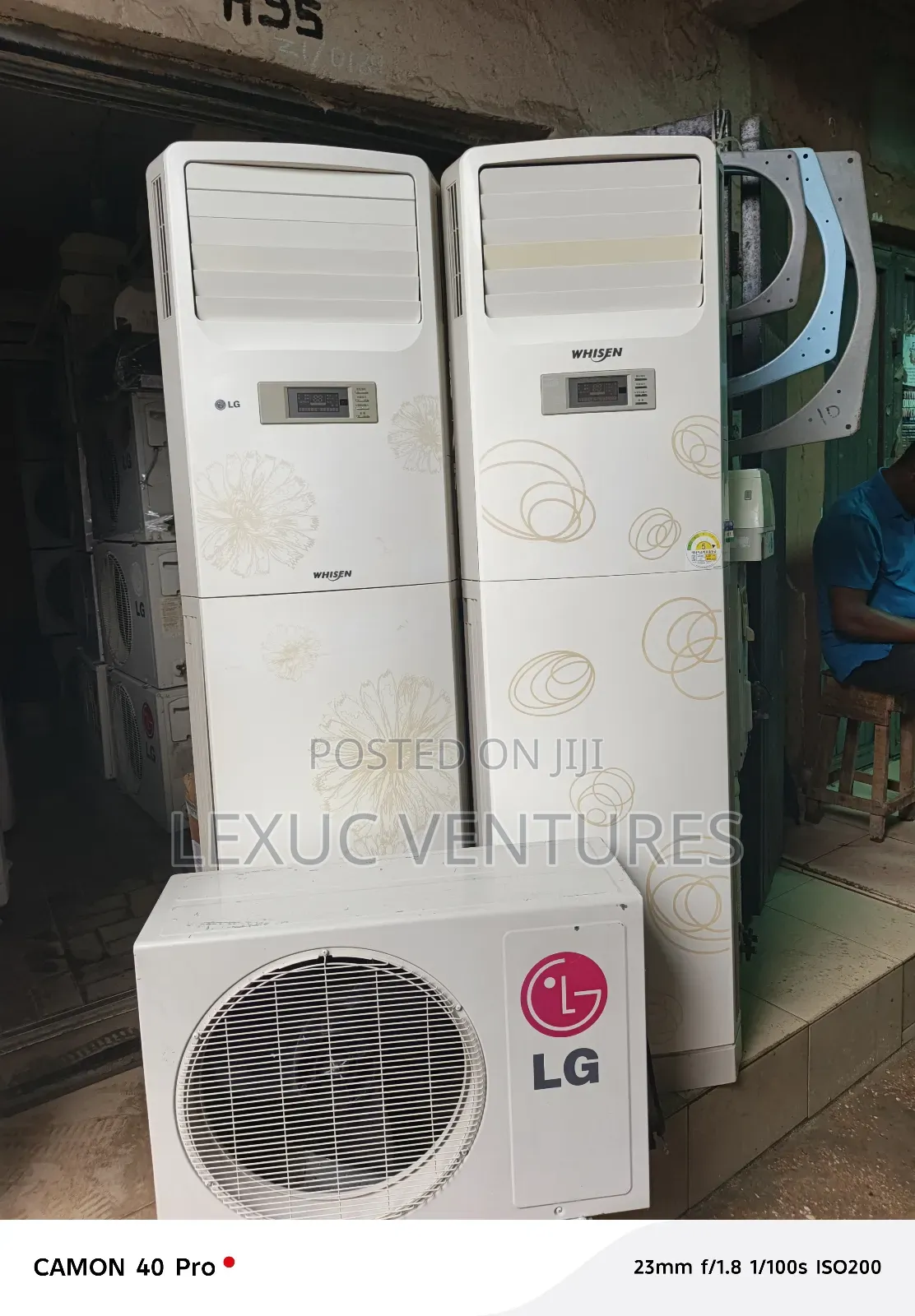 Korean Used Floor Standing Ac 2.5hp Tested Working Perfectly 100% Copa