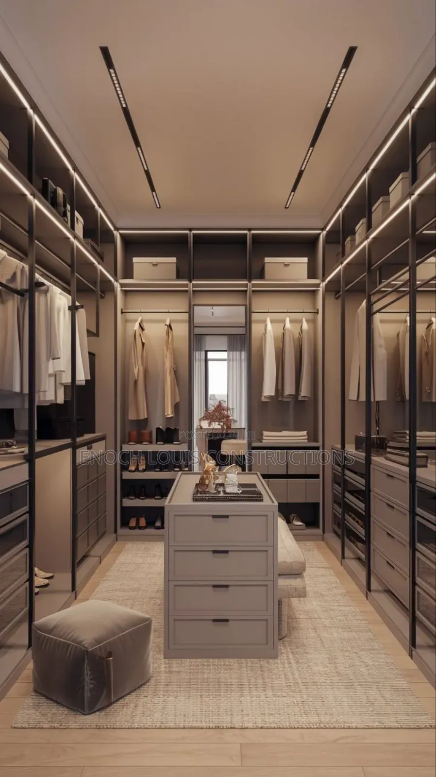 Transform Your Space With Our Luxury Walk-in Closet Wardrobes We Build