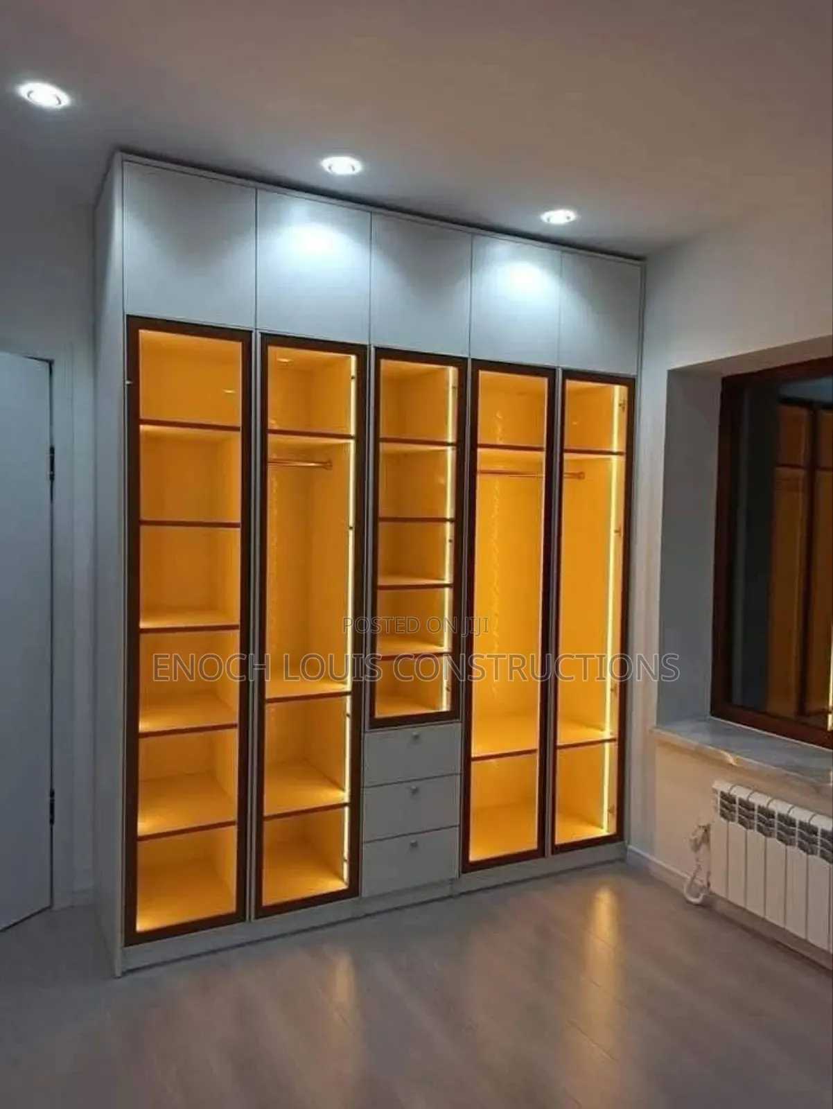 Glass Door Luxury Wardrobes