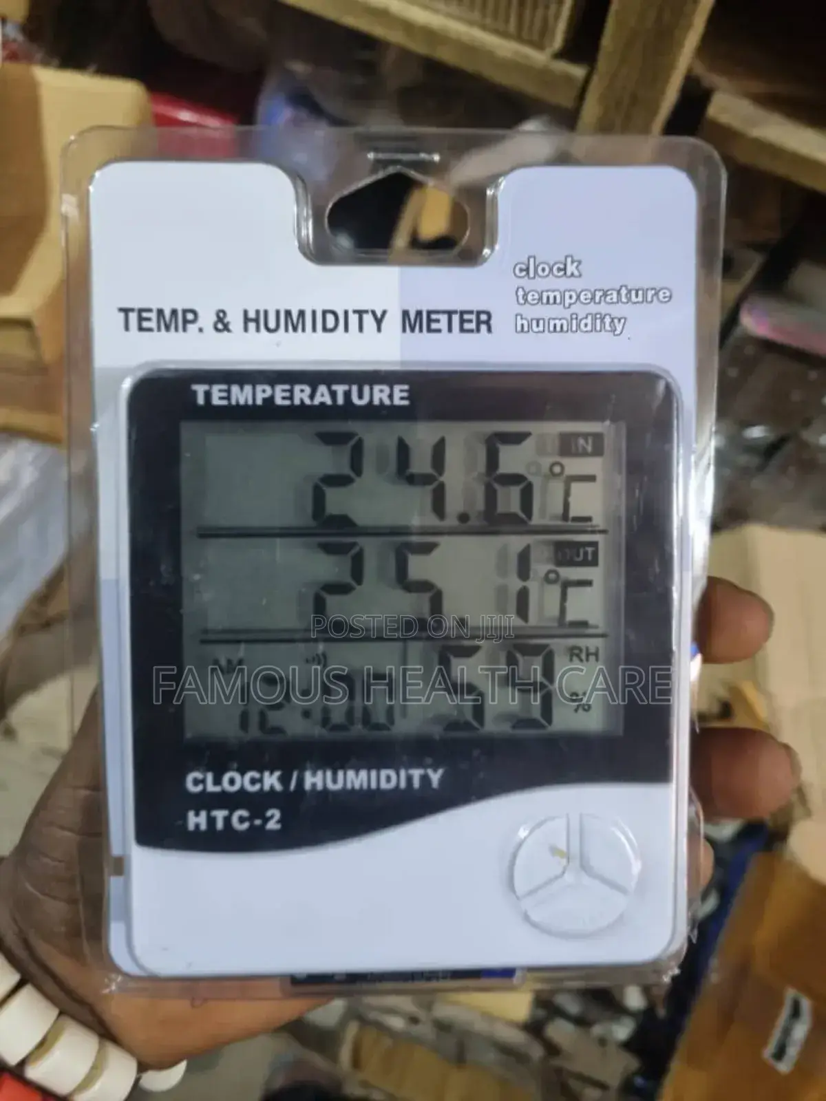 HTC Digital Thermometer and Hygrometer