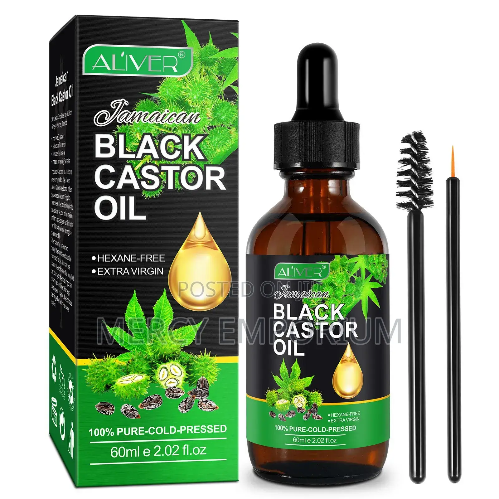 Jamaican Black Castor Oil Is a 100% Pure, Cold Pressed