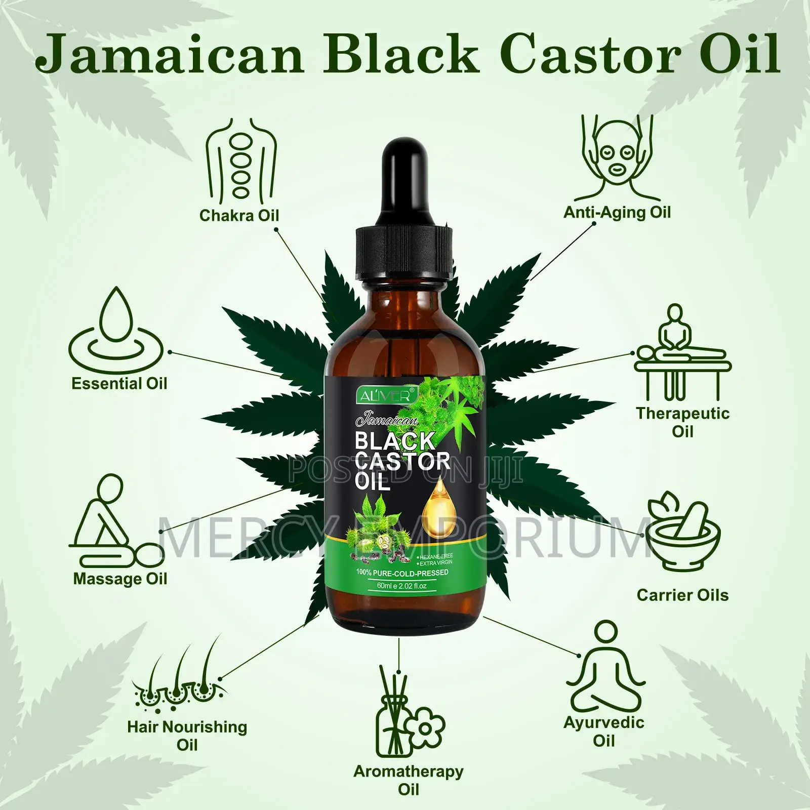 Jamaican Black Castor Oil Is a 100% Pure, Cold Pressed