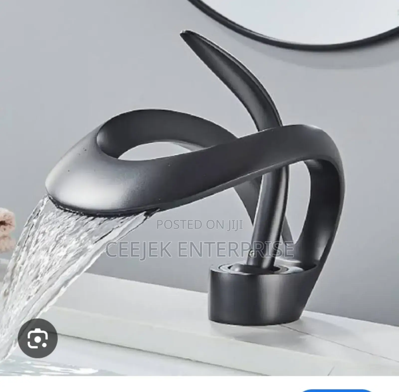 Morden Black Luxury Basin Mixer Tap
