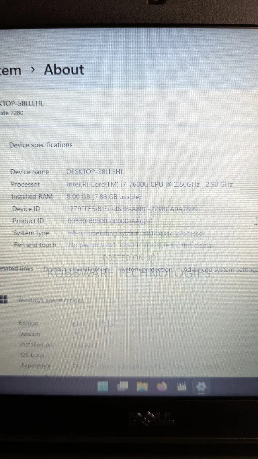 Laptop Dell Latitude 7280 8GB Intel Core i7 SSD 256GB