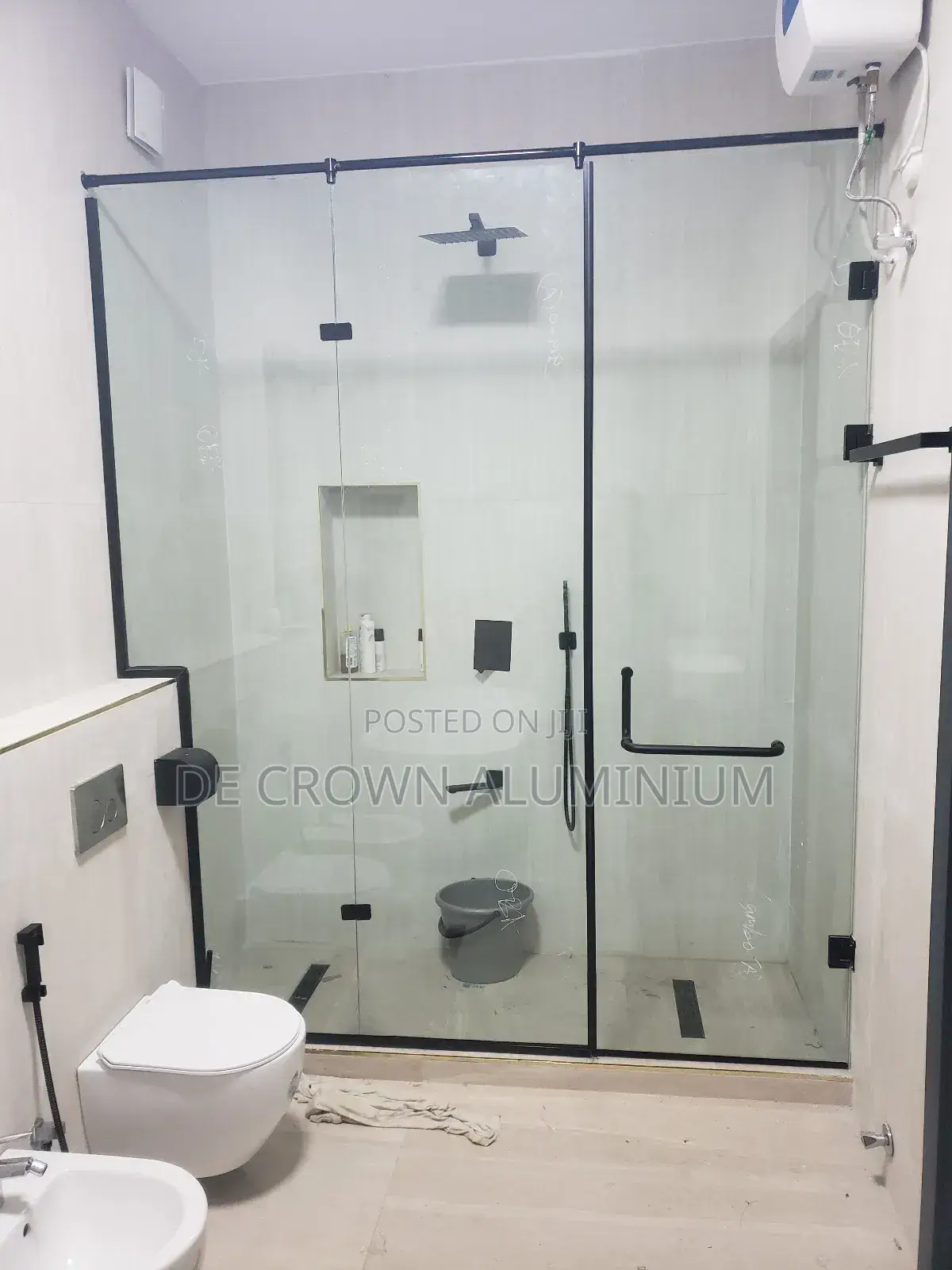 Luxury Bathroom Shower Glass Cubicle With 10mm Tempered Glass