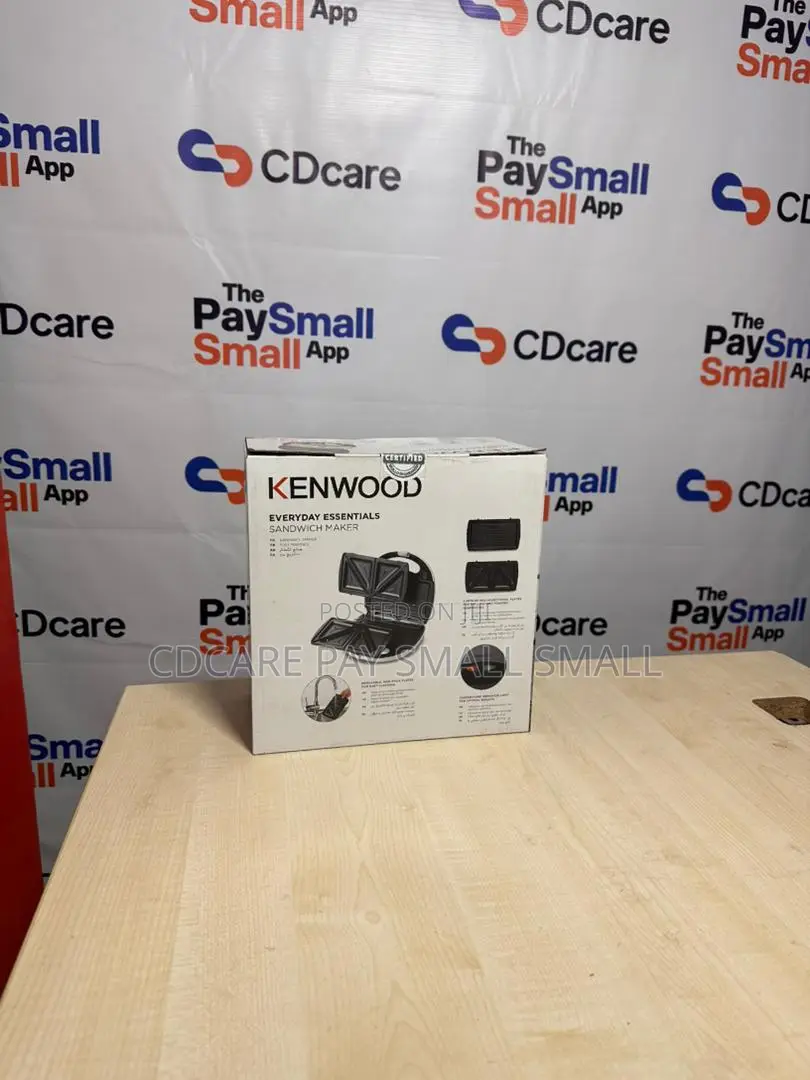 Pay Small Small Kenwood Sandwich Maker On Cdcare.App