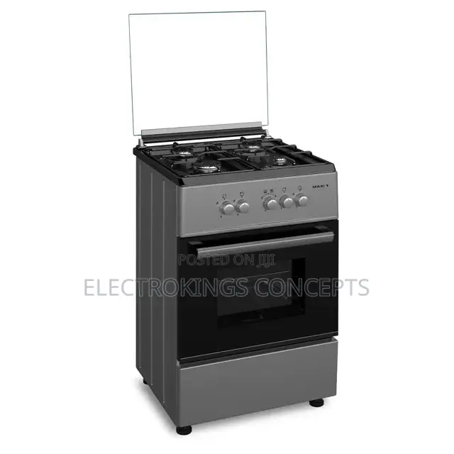 Maxi 4 Burner 60*60 Standing Gas Cooker | Maxi 6060 4b