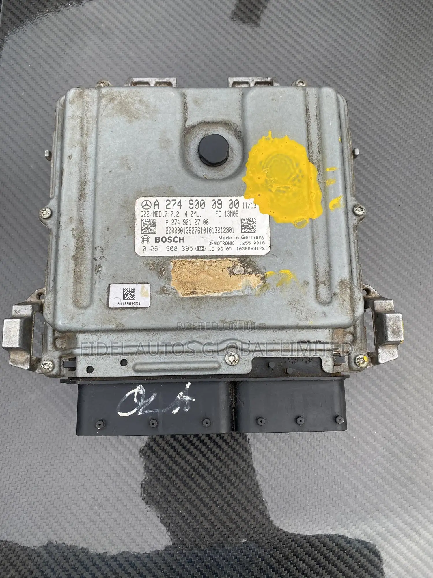 A 274 900 09 00 Mercedes Slk300 2016-2019 Ecm Ecu Computer