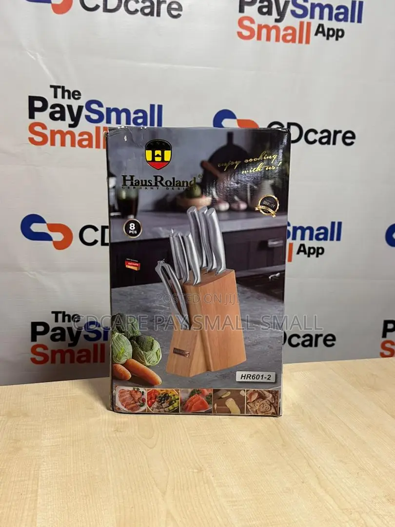 Pay Small Small Hausroland Knife Block Set On Cdcare.App