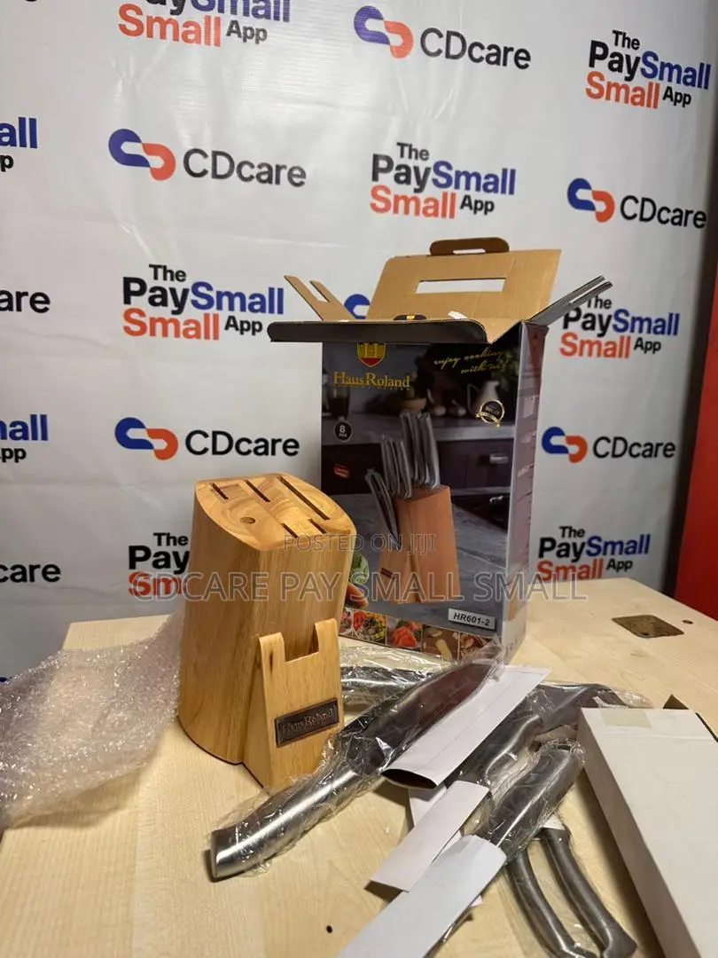 Pay Small Small Hausroland Knife Block Set On Cdcare.App