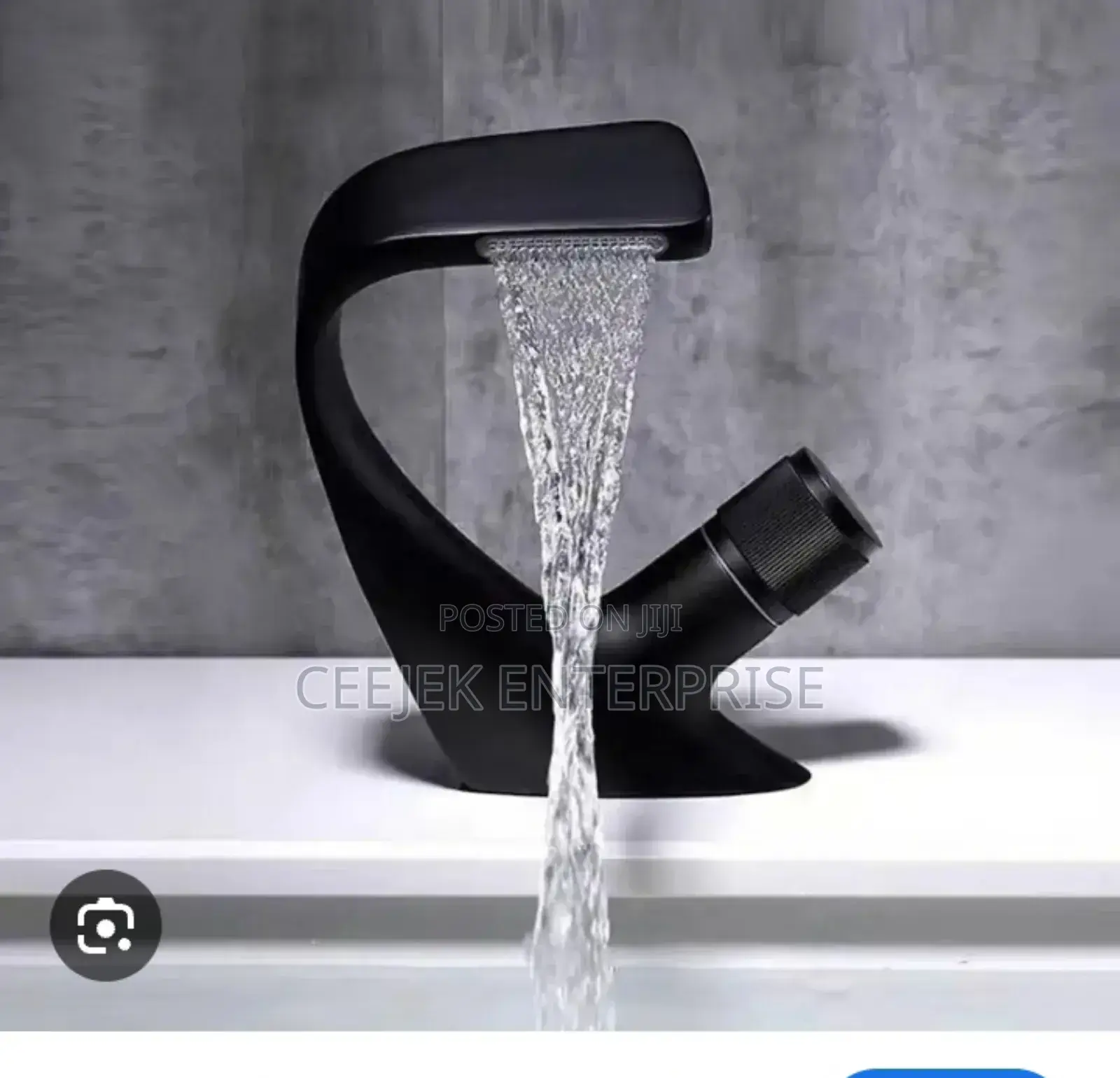 Black Quality Basin Mixer Tap