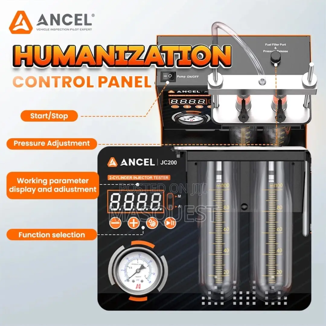 Ancel Jc200 Fuel Injector Cleaner Tester