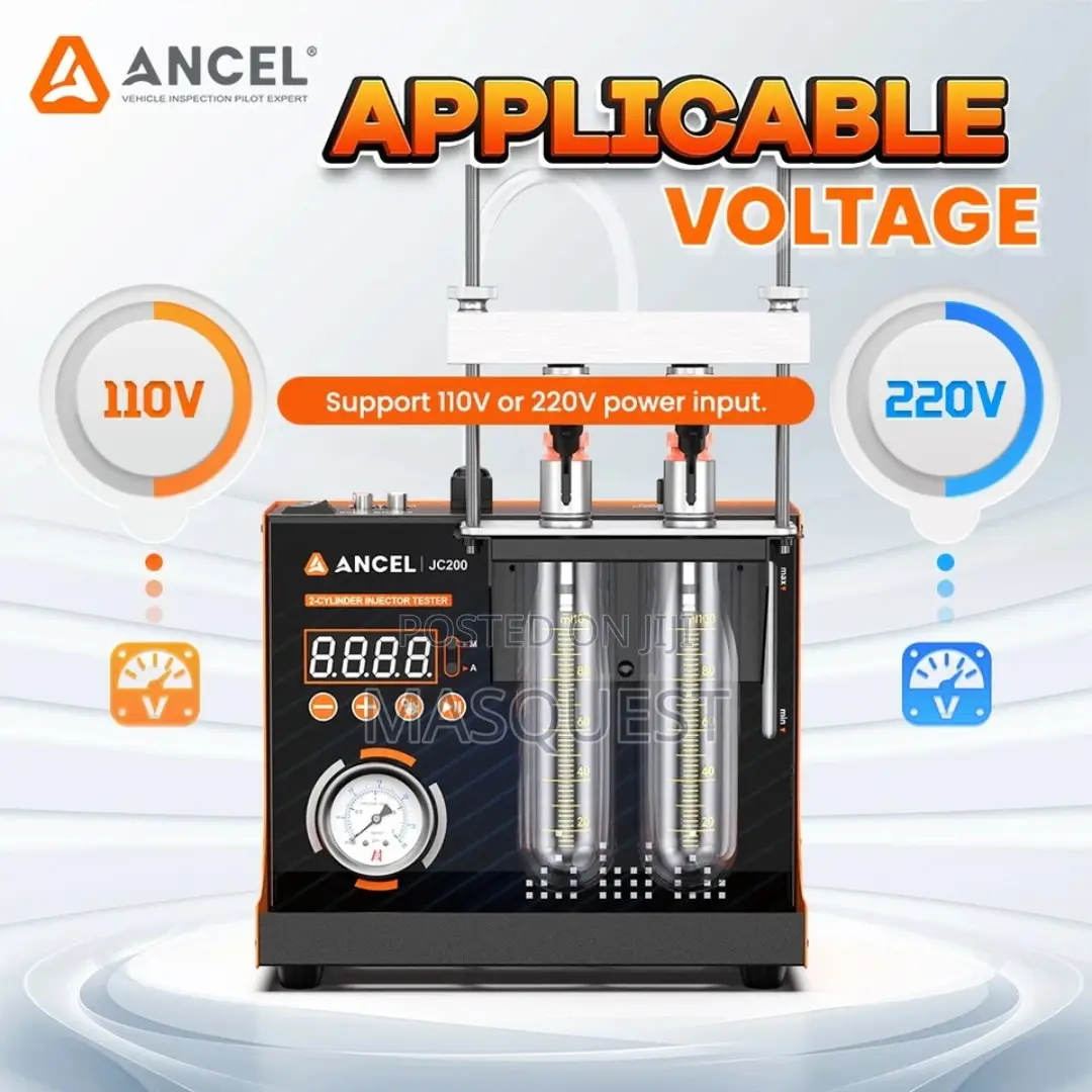 Ancel Jc200 Fuel Injector Cleaner Tester
