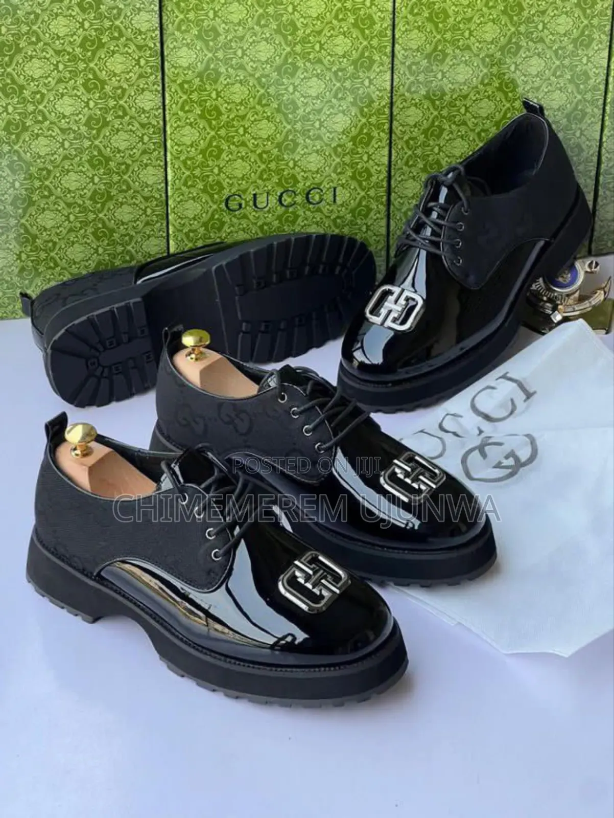Patent Leather Gucci Shoe