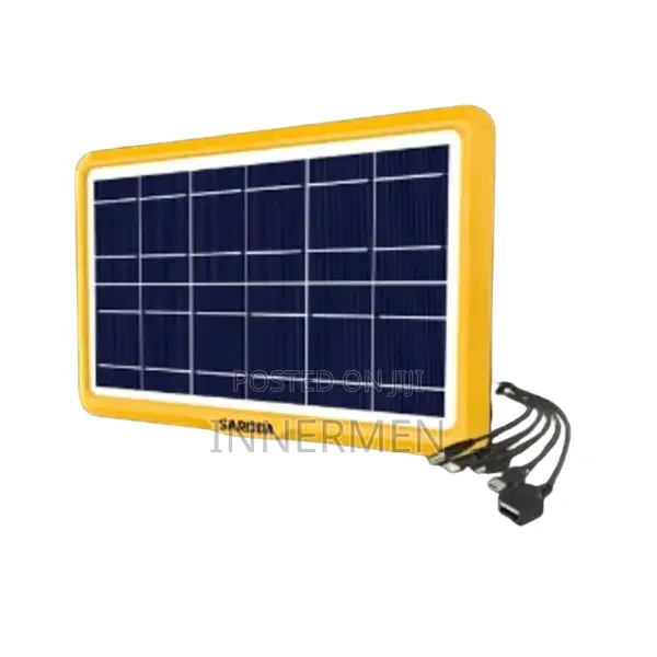 6v 6w Multi Plugs Solar Panel For Mobile Phones